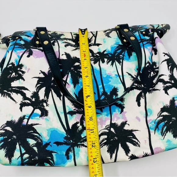 Juicy Couture Palm Tree Black Tote Bag - Picture 4 of 12